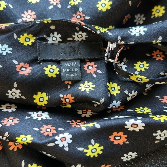 ATM ANTHONY THOMAS MELILLO Gathered floral print silk crepe de chine camisole M - Picture 11 of 15